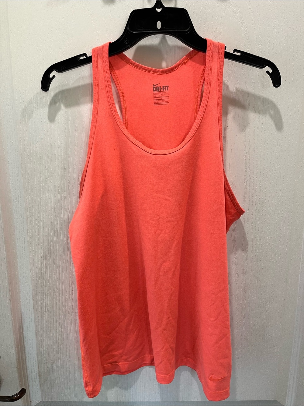 Nike Coral Racerback Dri-FIT Tank Top